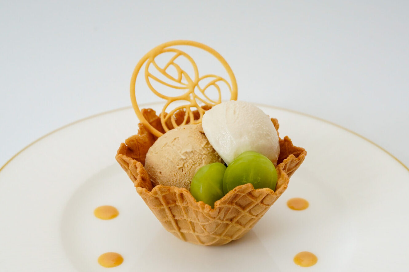 3種の紅茶のアイスクリーム